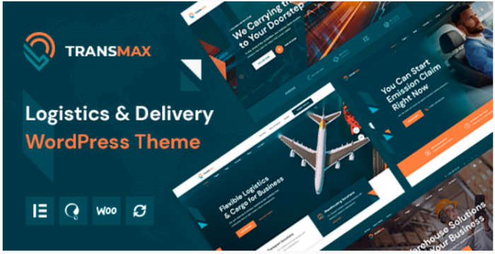 delivery company wordpress theme