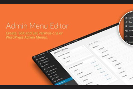 admin menu editor