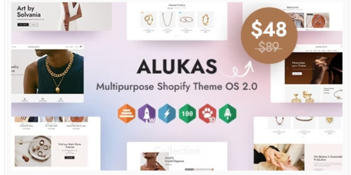 Alukas - Multipurpose Shopify Theme