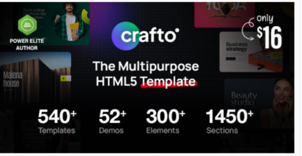 crafto the multipurpose HTML5 template