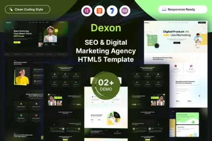 Dexon – SEO & Digital Marketing HTML5 Template