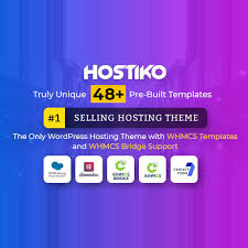 Hostiko - WordPress WHMCS Hosting Theme                                                                             
