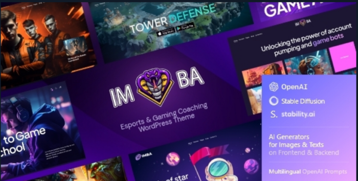 Gaming Coaching WordPress Theme