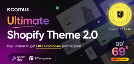 Ecomus - Ultimate Shopify OS 2.0 Theme