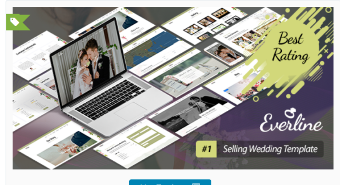 Everline - Wedding Event Joomla 5 Template