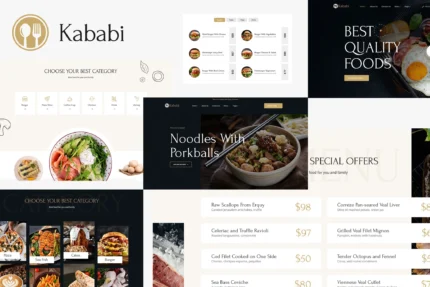 Kababi-Restaurant WordPress Theme