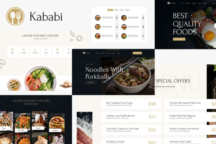 Kababi-Restaurant WordPress Theme