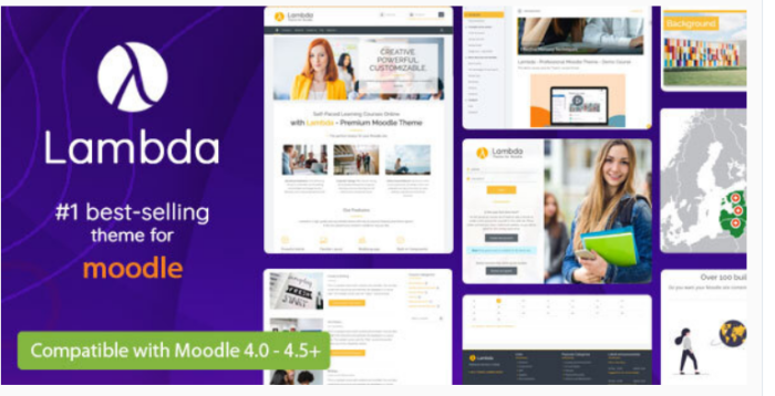 Lambda - Premium Moodle Theme