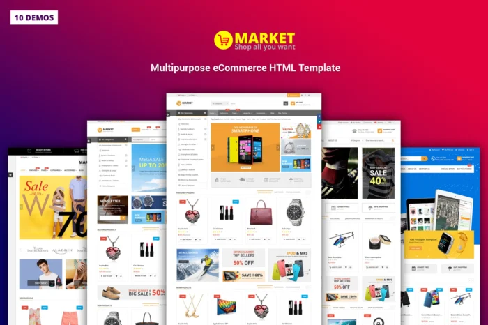 Market - Multipurpose eCommerce HTML Template