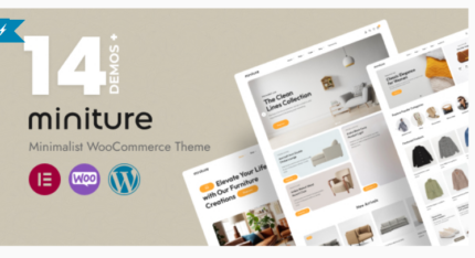 Miniture - Minimalist WooCommerce Theme