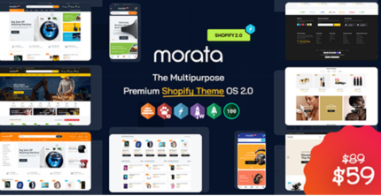 Morata - Fastest Shopify 2.0 Theme