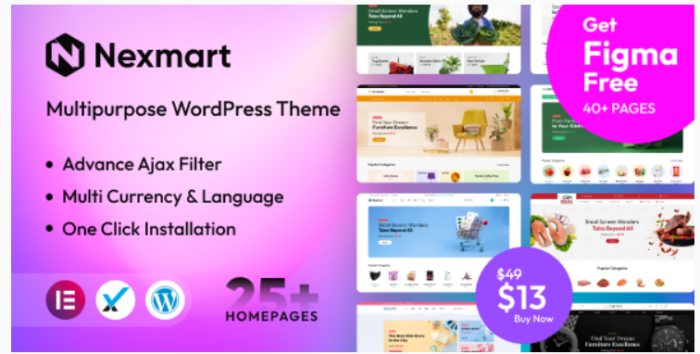 Nexmart - Multipurpose WooCommerce WordPress Theme