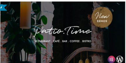 PatioTime - Restaurant WordPress Theme