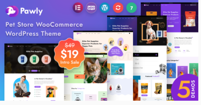 Pawly – Responsive Pet Store WooCommerce Theme