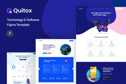 Quitox - Software & IT Solutions HTML Template