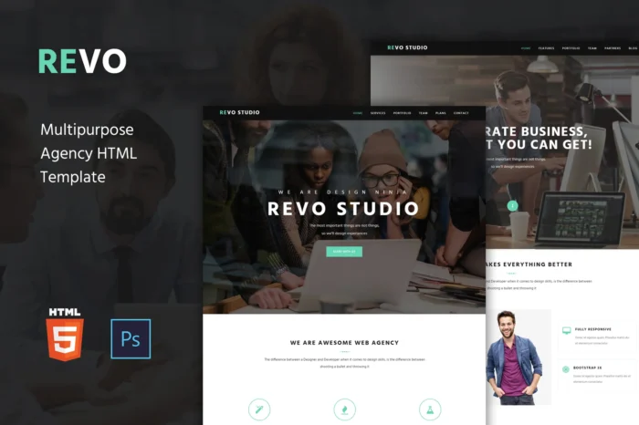 Revo Studio - Agency Template