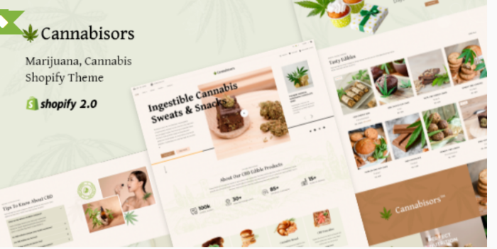 Cannabisors - Cannabis Shopify Theme