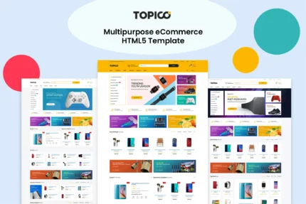 Topico - Multipurpose eCommerce HTML5 Template