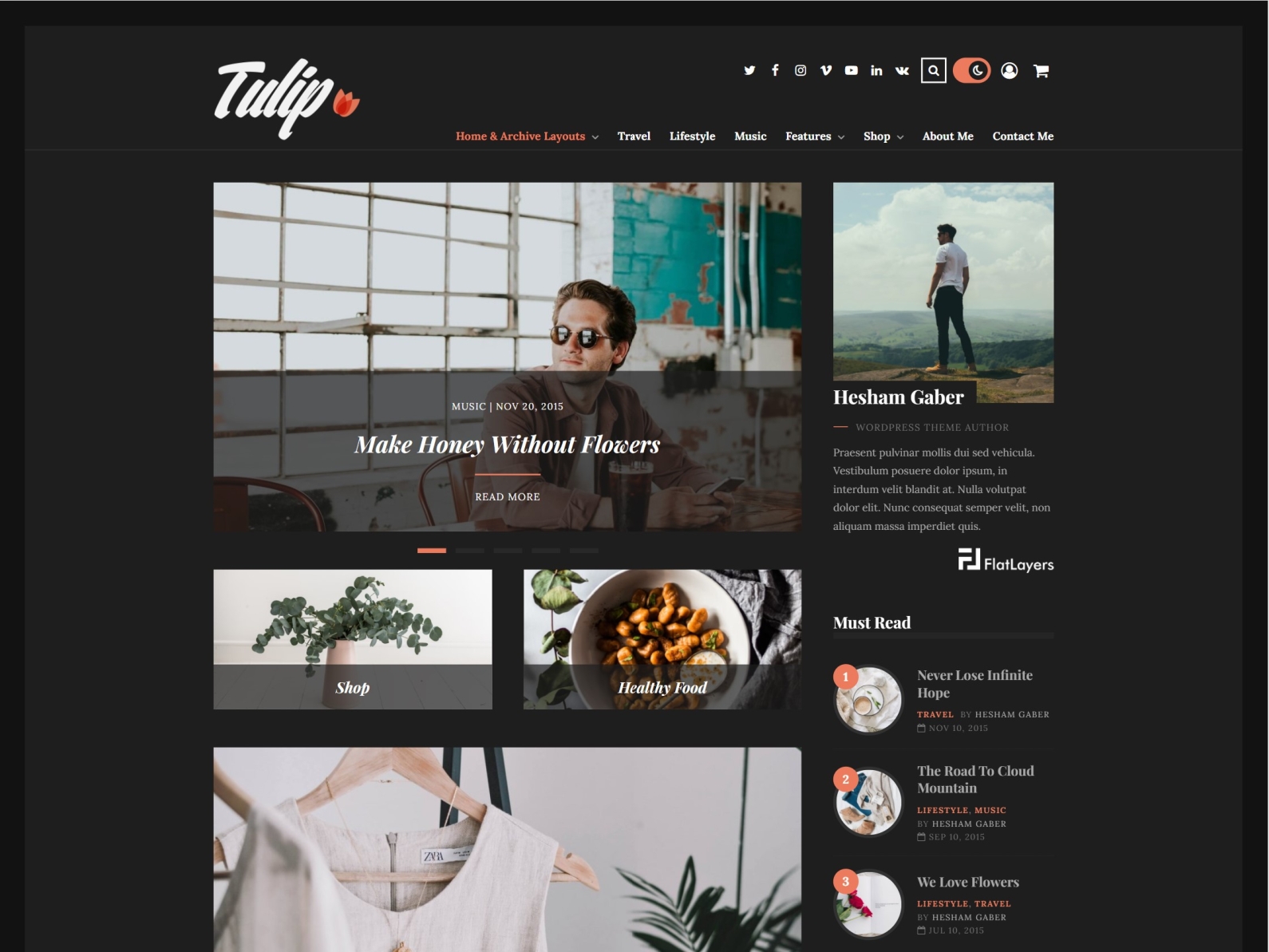 tulip theme