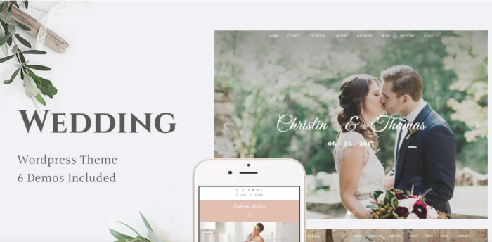 Wedding WordPress Theme