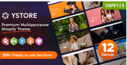 YStore - Multipurpose Fashion Shopify Theme