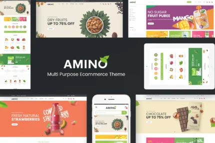 Amino - Organic & Food WordPress Theme