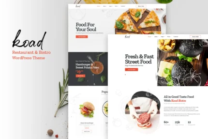 Koad - Restaurant & Bistro WordPress Theme