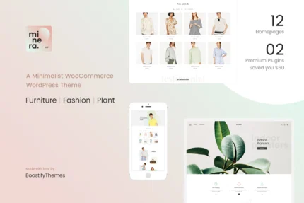 Minera - Minimalist WooCommerce WordPress Theme