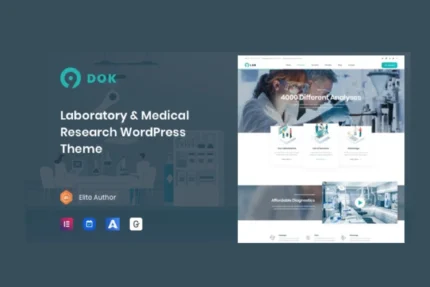 Ninedok - Laboratory & Research WordPress Theme