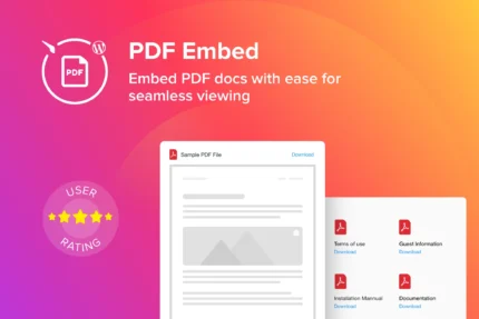 WordPress PDF Embed - Viewer Plugin