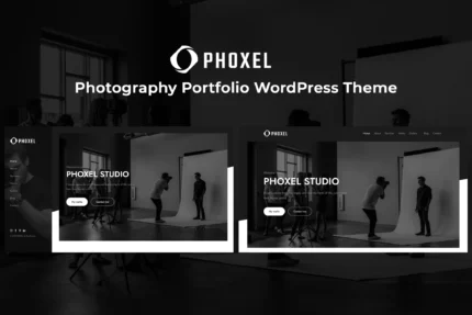 Phoxel - Photography Portfolio WordPress Theme