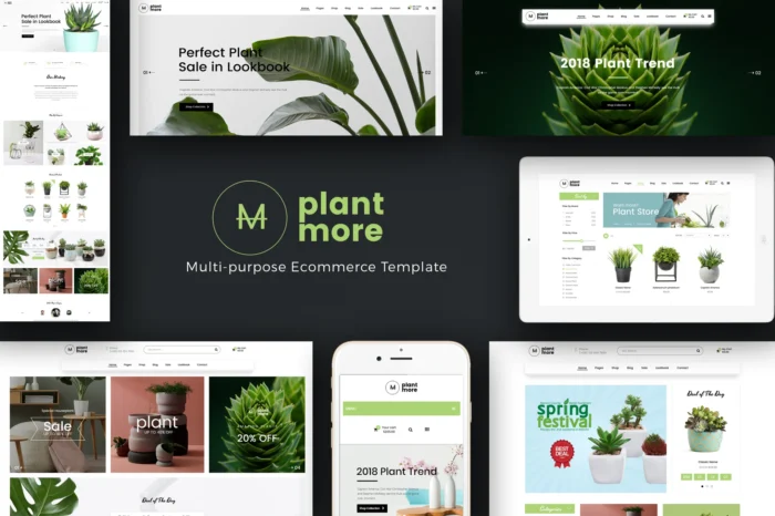 Plantmore - Responsive WooCommerce WordPress Theme