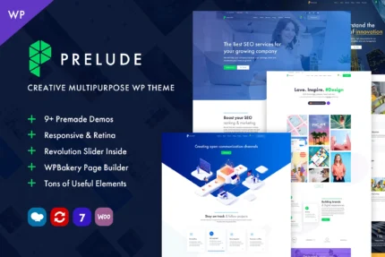 Prelude - Creative Multipurpose WordPress Theme