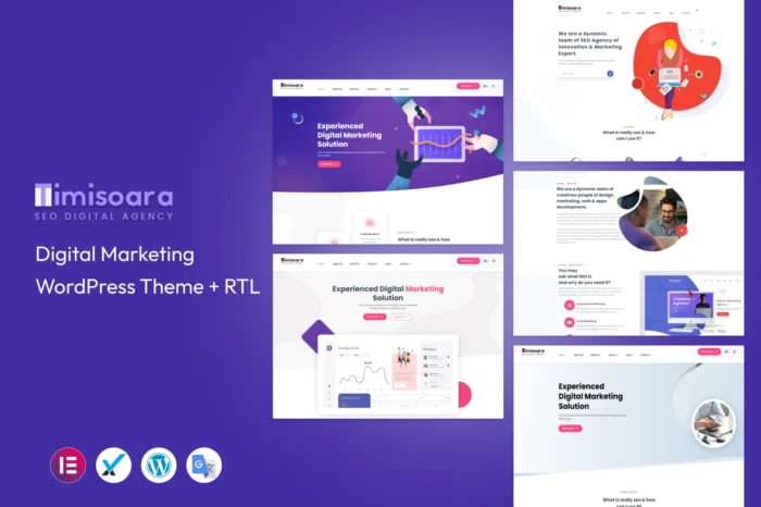 Timisoara - Digital Marketing WordPress Theme