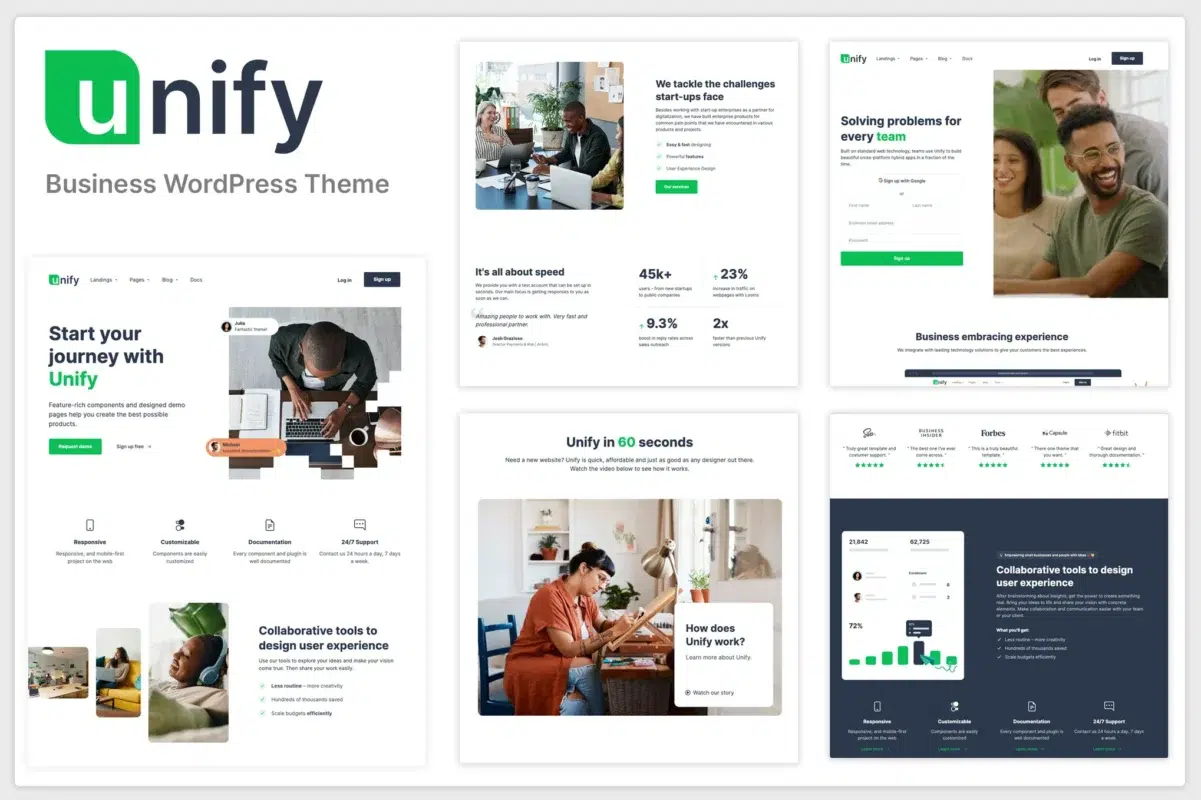 Unify - Multipurpose Business WordPress Theme