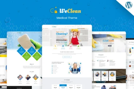 We Clean - Cleaning WordPress