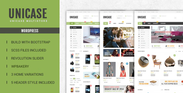 Unicase – Electronics Store WooCommerce Theme