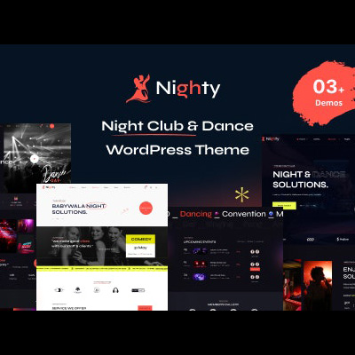 Nighty – Night Club WordPress Theme