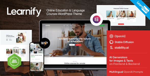 education wordpress theme learnify