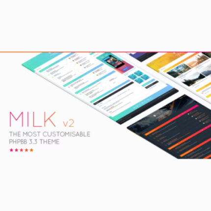 Milk – Multipurpose Responsive phpBB 3.3 Theme