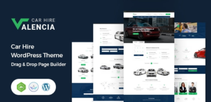 Valencia - Car Hire WordPress Theme