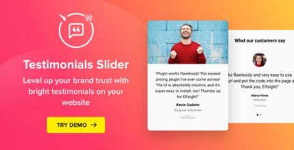 testimonials slider