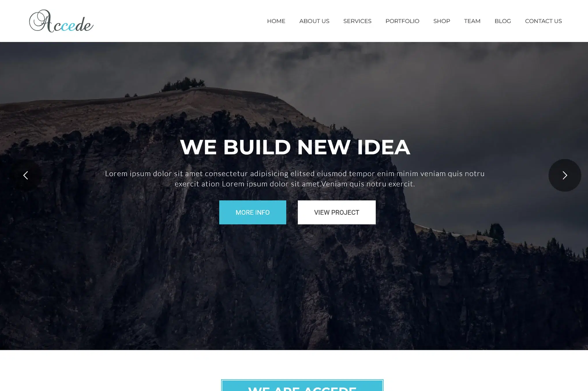 Accede - Digital Agency WordPress Theme