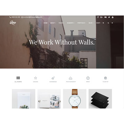 Rare WordPress Theme