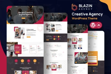 Blazin Agency | Creative WordPress Theme