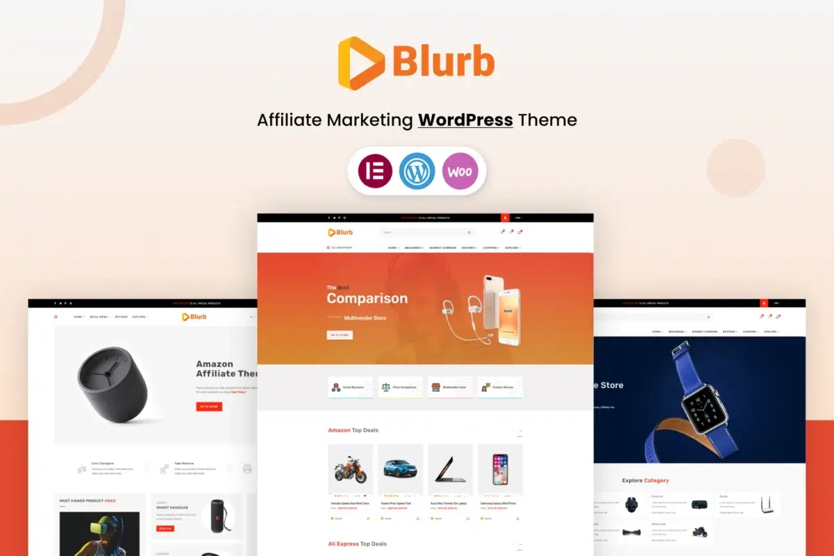 Blurb - Affiliate Marketing WordPress Theme