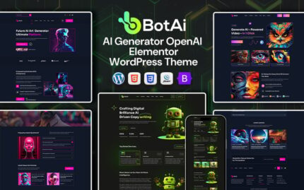 BotAi – AI Agency & Technology WordPress Theme