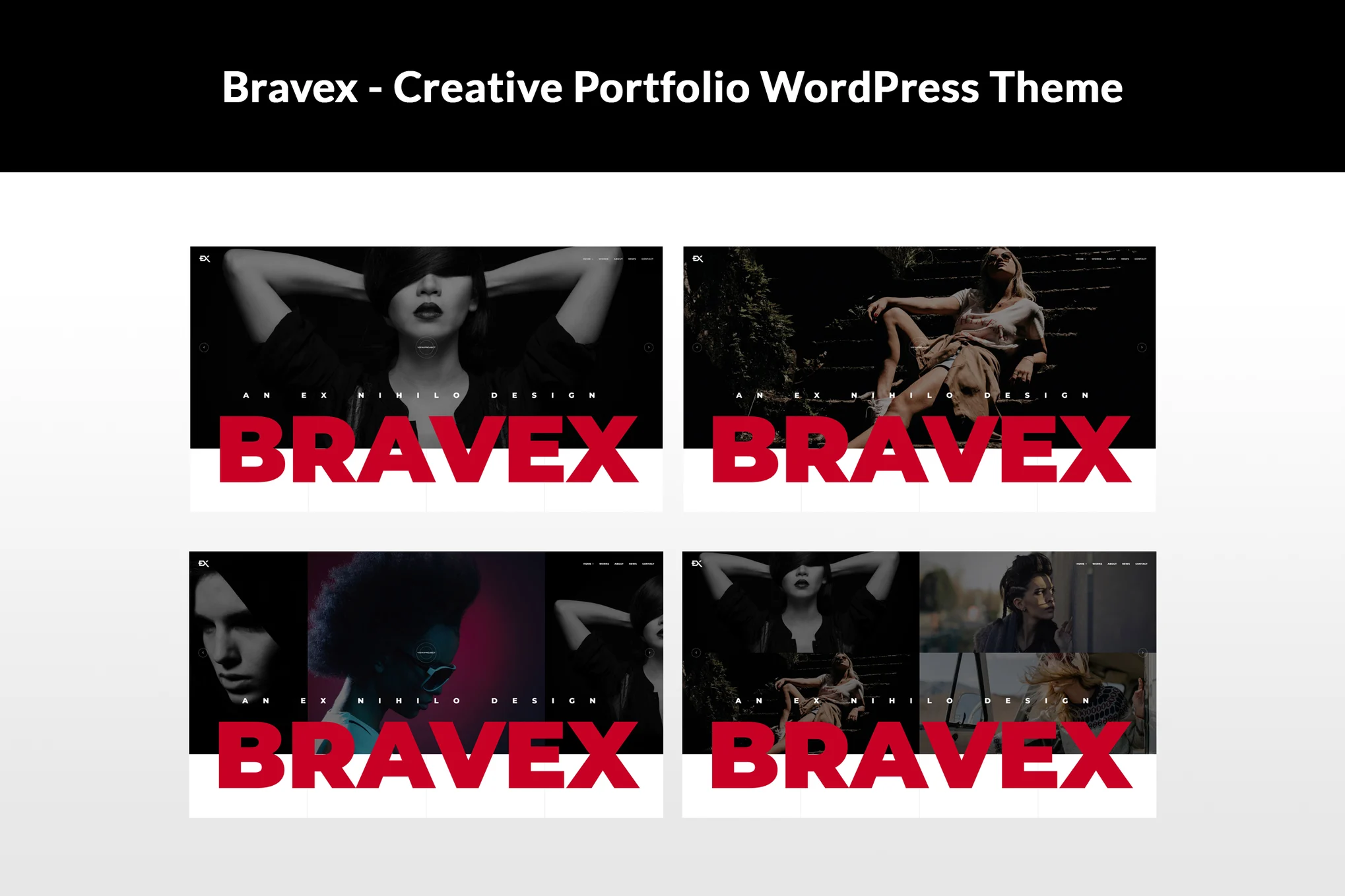 Bravex - Creative Portfolio WordPress Theme