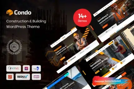 Condio - Construction & Building WordPress Theme