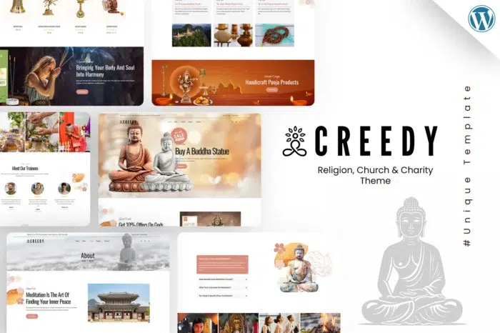 Creedy - Religion Church WordPress Theme